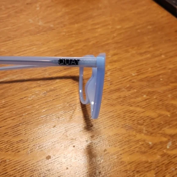 Quay Australia All Nighter Blue Light Blocker Cat Eye Glasses - Picture 7 of 8